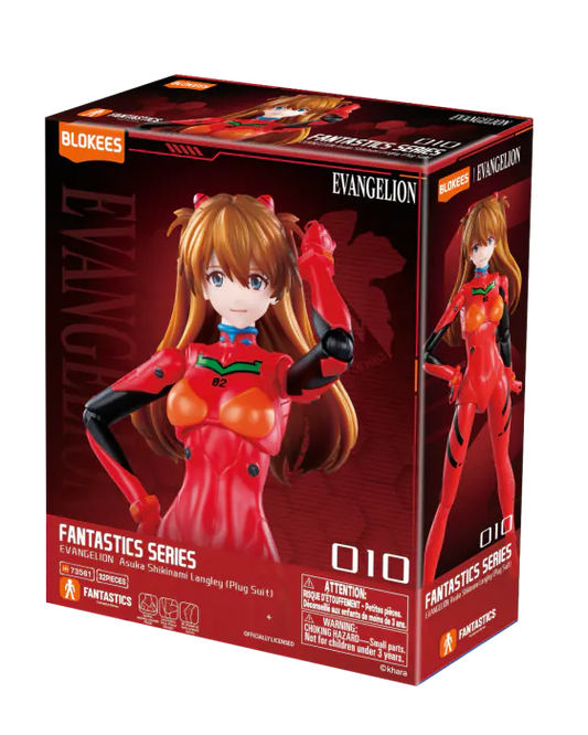 Blokees: Evangelion - Fantastic Series - Asuka Shikinami Langley (Plug Suit Ver.)