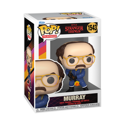 Funko POP! Television: Stranger Things S4 - Murray with Flamethrower #1543