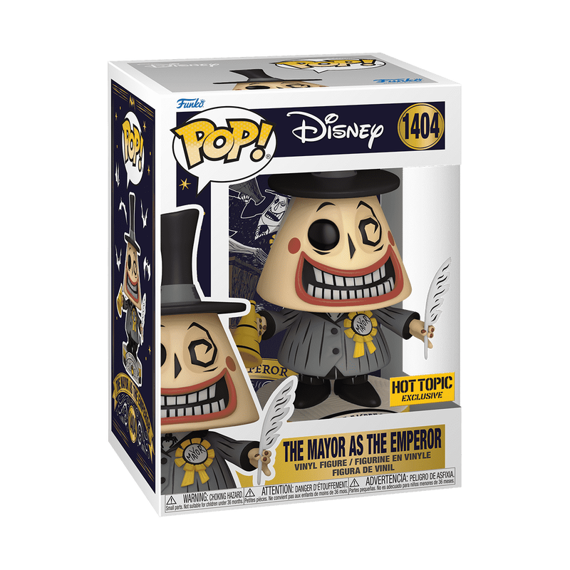 Funko POP! Disney: The Nightmare Before Christmas - The Mayor as the Emperor #1404 (Hot Topic)