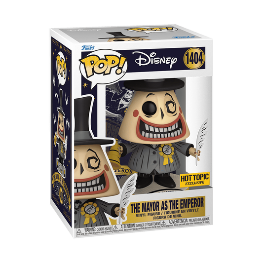 Funko POP! Disney: The Nightmare Before Christmas - The Mayor as the Emperor #1404 (Hot Topic)
