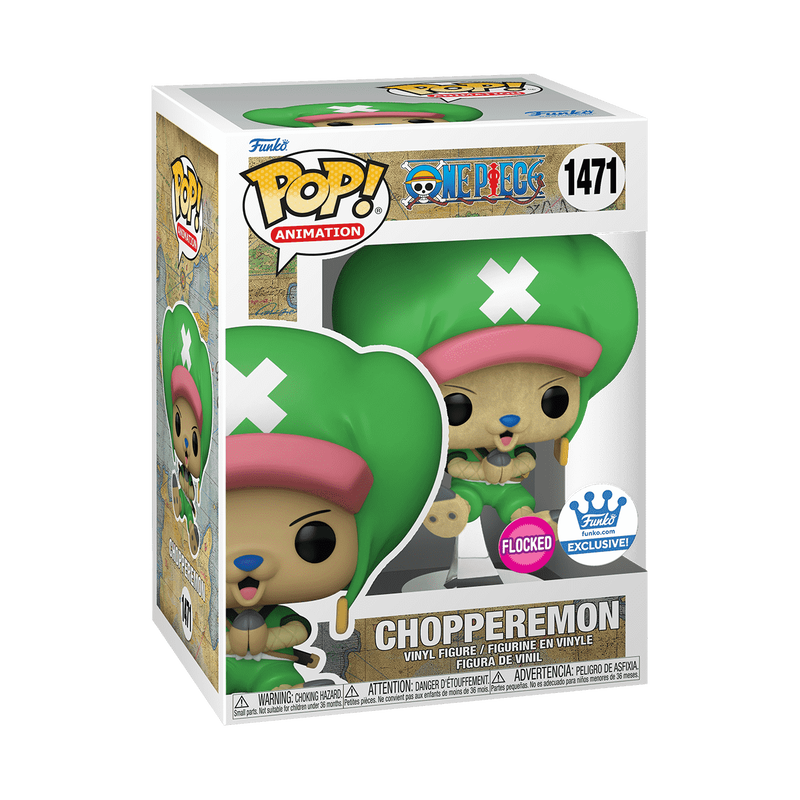 Funko POP! Anime: One Piece - Chopperemon (Flocked) #1471 (Funko Exclusive)