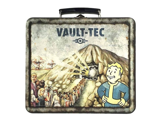 Fanwraps - Fallout - Vault-Tec Pre-Nuclear Shelter (Weathered) Tin Tote (Previews Exclusive)