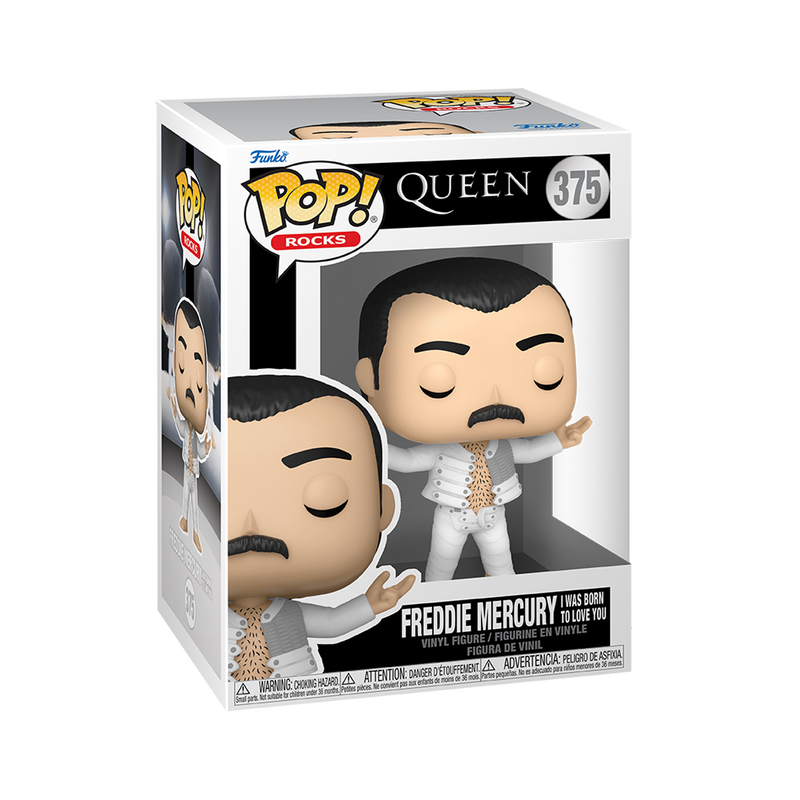 Funko POP! Rocks: Queen - Freddie Mercury (I Was Born to Love You) #375