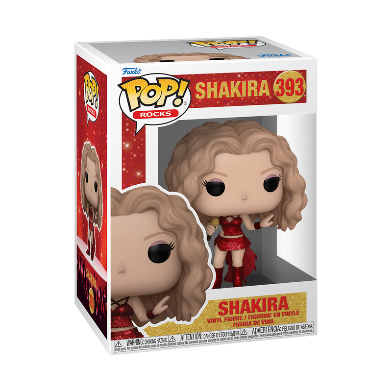 Funko POP! Rocks: Shakira (Super Bowl LIV) (Diamond Glitter) #393