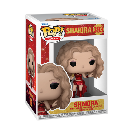 Funko POP! Rocks: Shakira (Super Bowl LIV) (Diamond Glitter) #393