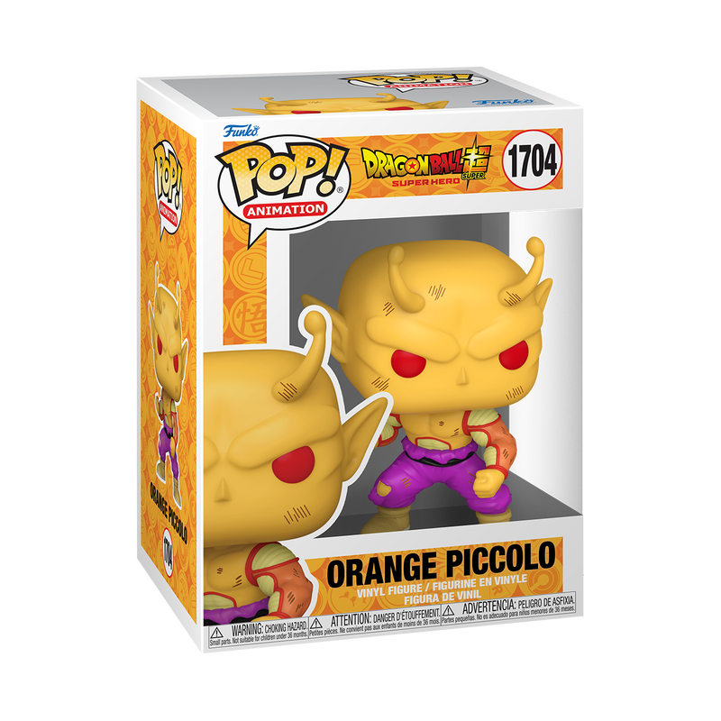 Funko POP! Anime: Dragon Ball Super: Super Hero - Orange Piccolo (Battle Damaged) #1704