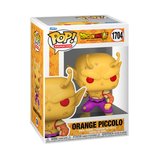 Funko POP! Anime: Dragon Ball Super: Super Hero - Orange Piccolo (Battle Damaged) #1704