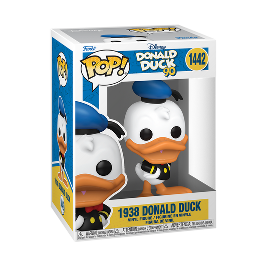 Funko POP! Disney: Donald Duck 90th Anniversary - 1938 Donald Duck #1442