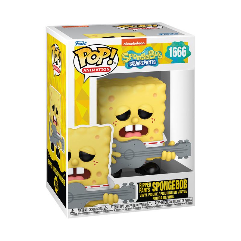 Funko POP! Animation: Spongebob Squarepants - Ripped Pants Spongebob #1666