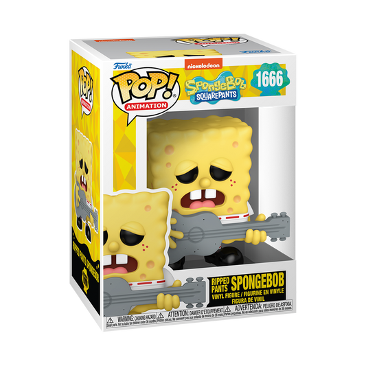 Funko POP! Animation: Spongebob Squarepants - Ripped Pants Spongebob #1666