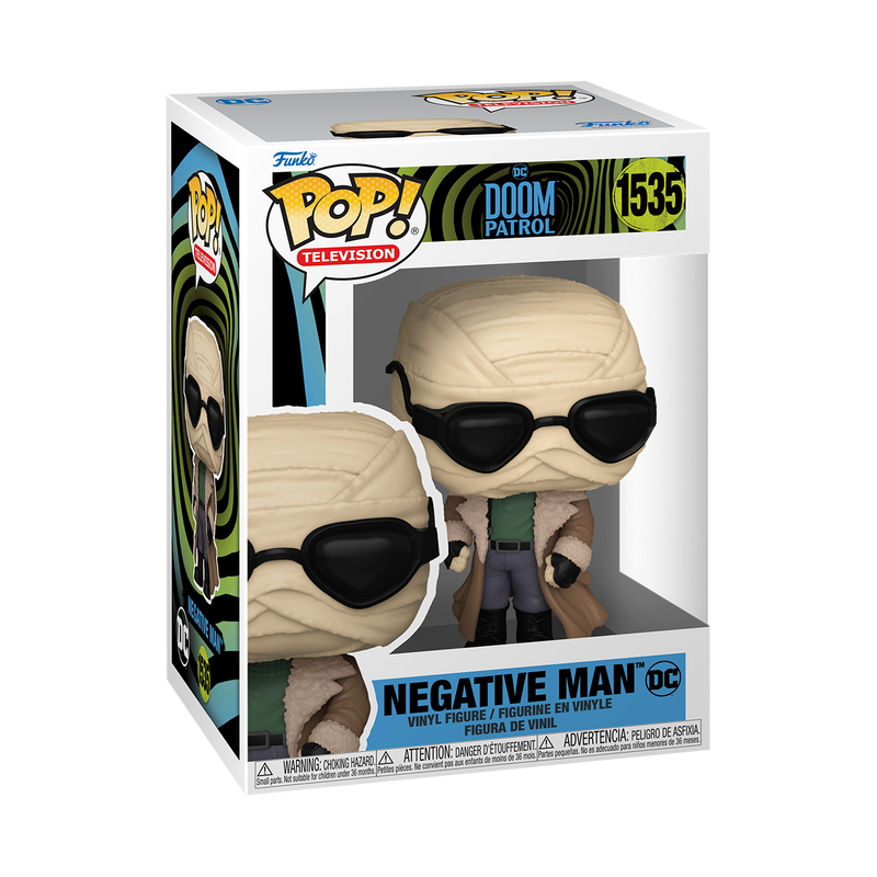 Funko POP! Television: DC’s Doom Patrol - Negative Man #1535