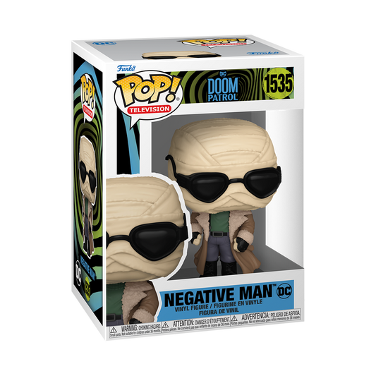 Funko POP! Television: DC’s Doom Patrol - Negative Man #1535