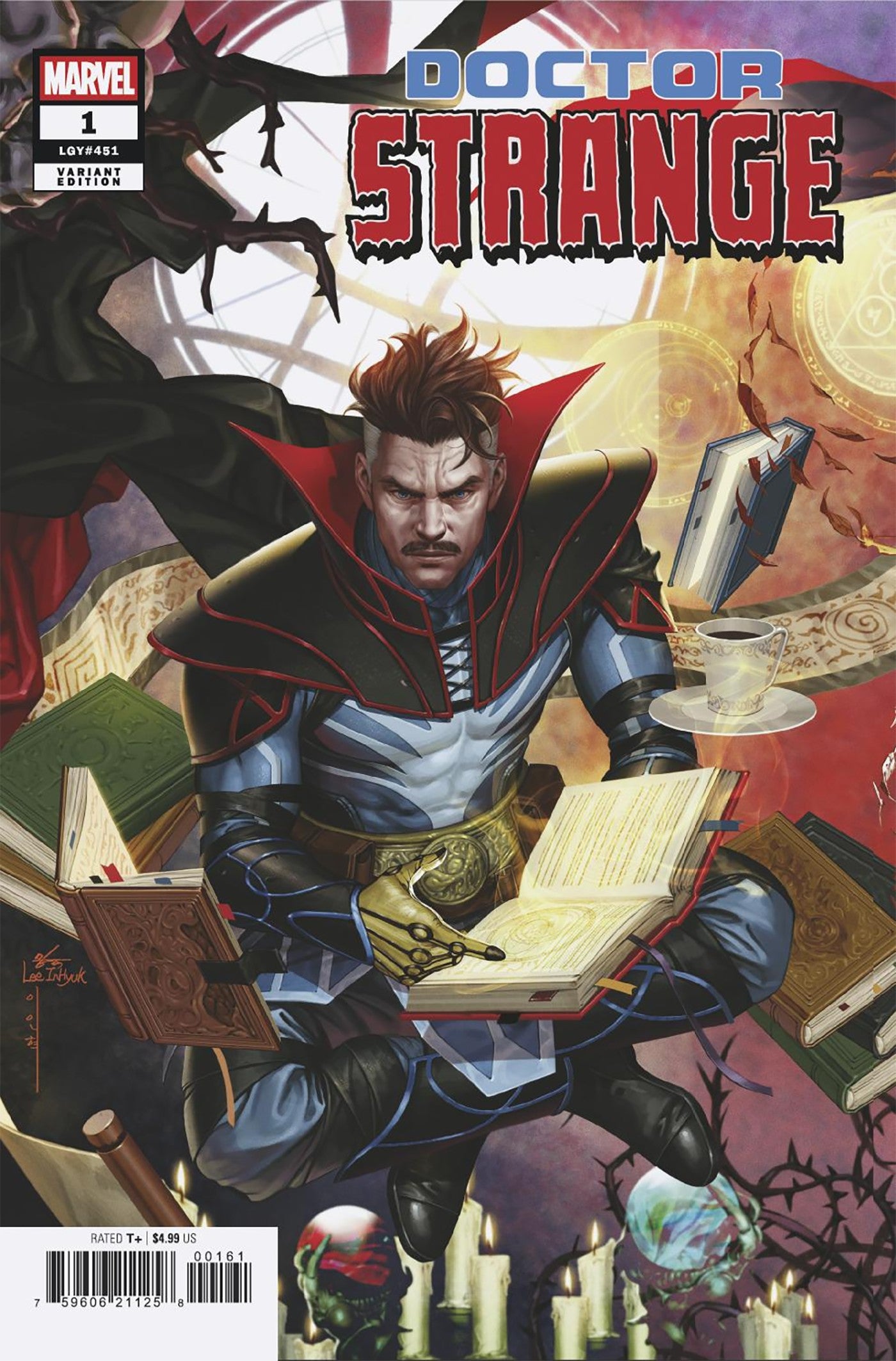 Doctor Strange #1 (Inhyuk Lee) - 3 Part Connecting Magic Variant A