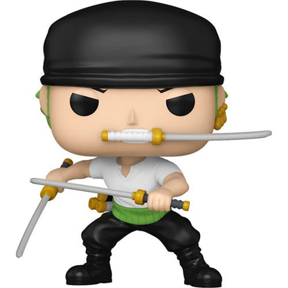 Funko Animation Pop!: One Piece - Roronoa Zoro (Refresh) #1775 (Chase Bundle Available)