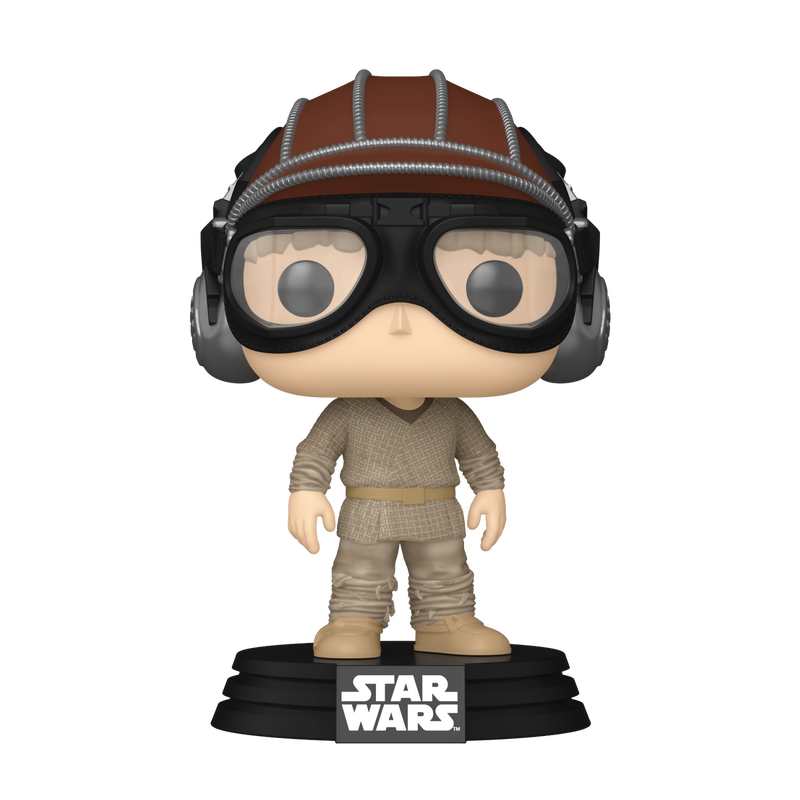 Funko POP! Star Wars: Young Anakin Skywalker in Pod Racer Helmet #698