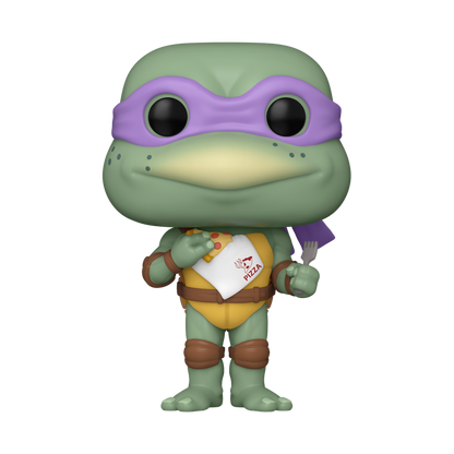 Funko POP! Movies: Teenage Mutant Ninja Turtles - Donatello with Pizza Slice #1609