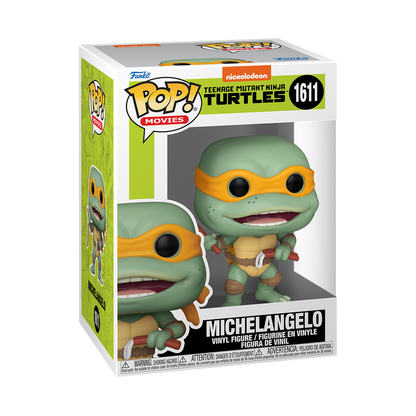 Funko POP! Movies: Teenage Mutant Ninja Turtles - Michelangelo with Sausage Nunchuck #1611