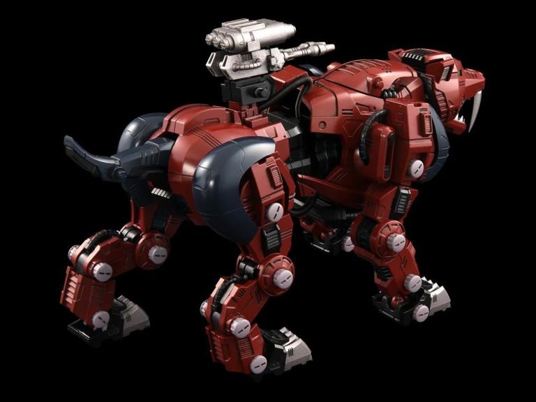 RMZ-015 Saber Tiger Raven Special - 1/100 Scale ZOIDS Model Kit