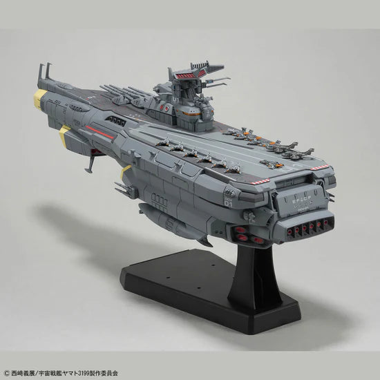 Be Forever Yamato: REBEL 3199 - EFCF Hyuga Class Battlecarrier DCV-01 Gyuga - 1/1000 Scale Model Kit