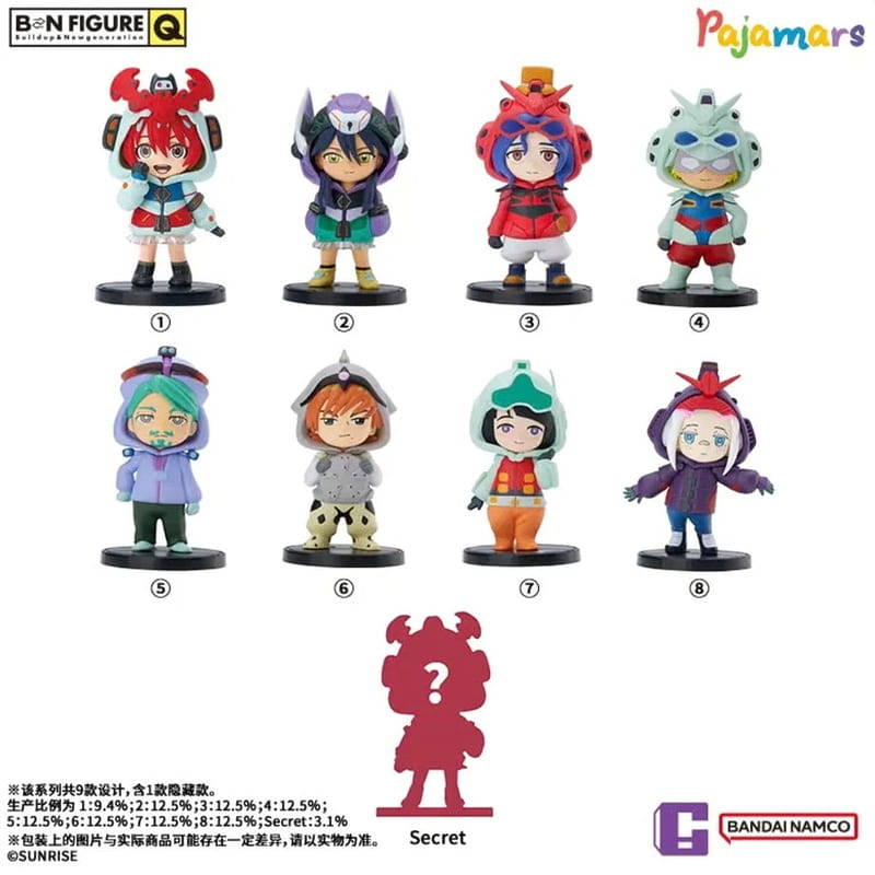 [Arriving Soon] Gundam GQuuuuuuX: Pajamars - Mini Figure