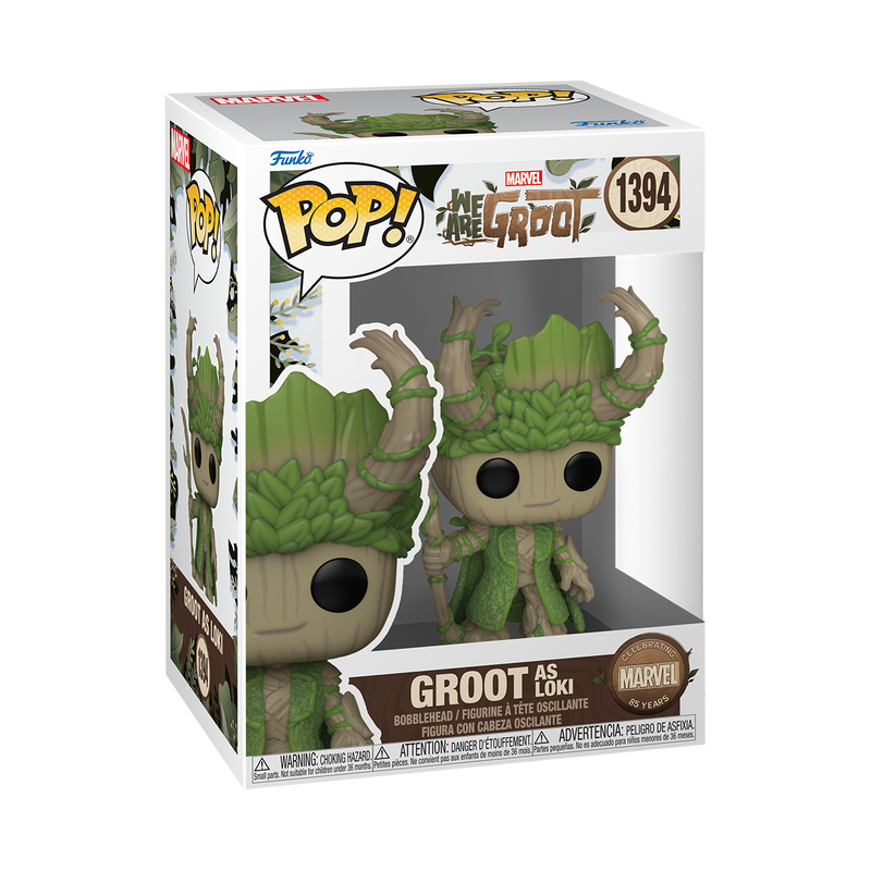 Funko POP! Marvel: We Are Groot - Groot as Loki #1394