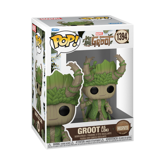 Funko POP! Marvel: We Are Groot - Groot as Loki #1394