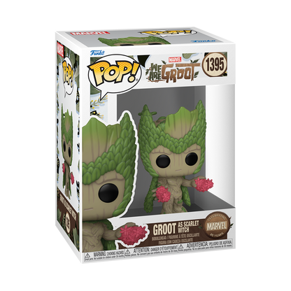 Funko POP! Marvel: We Are Groot - Groot as Scarlet Witch #1395