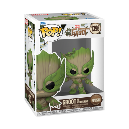 Funko POP! Marvel: We Are Groot - Groot as Wolverine #1396