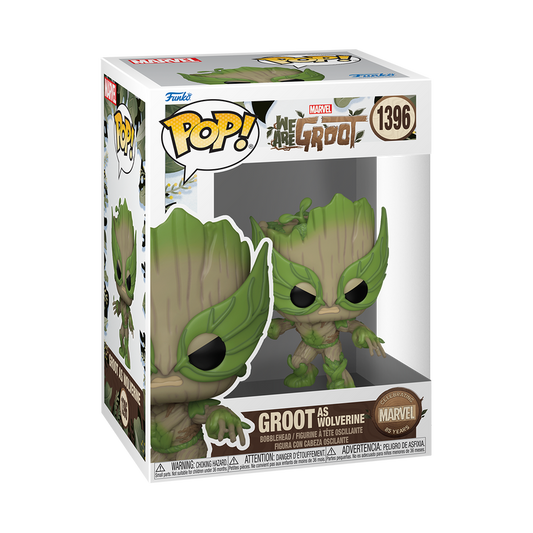 Funko POP! Marvel: We Are Groot - Groot as Wolverine #1396