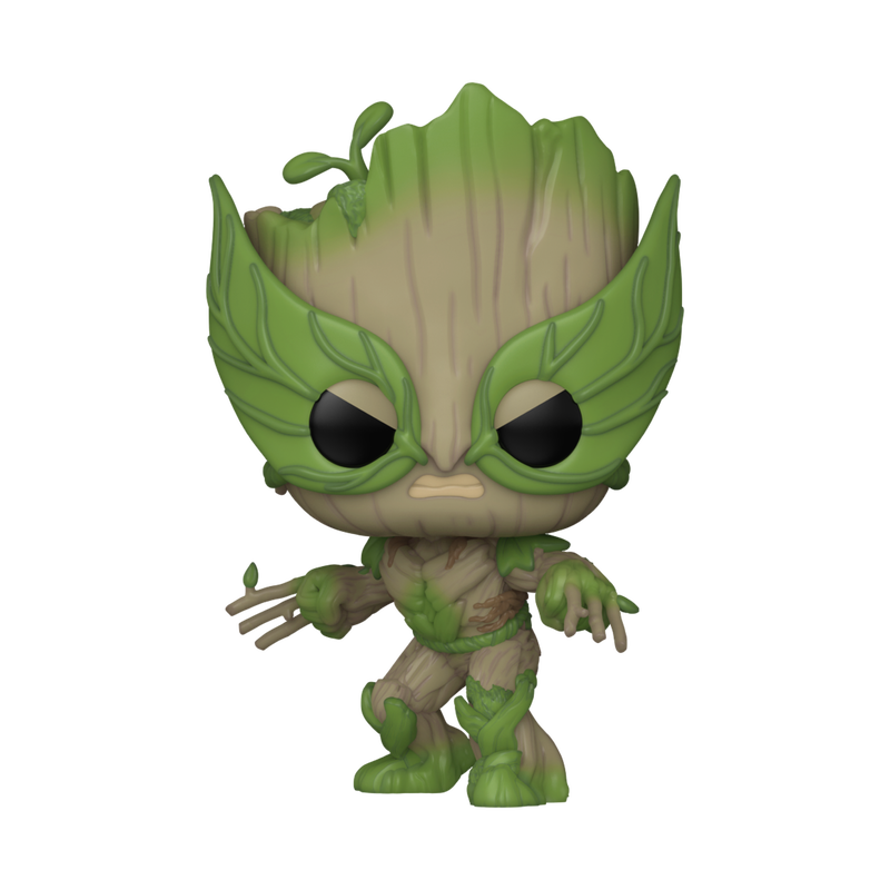 Funko POP! Marvel: We Are Groot - Groot as Wolverine #1396