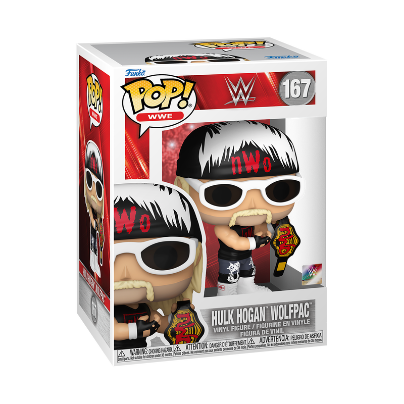 Funko POP! WWE: Hulk Hogan (Wolfpac) #167