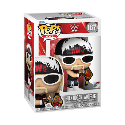 Funko POP! WWE: Hulk Hogan (Wolfpac) #167