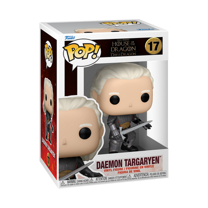 Funko Game of Thrones Pop!: House of the Dragon - Day of the Dragon - Daemon Targaryen with Dark Sister #17