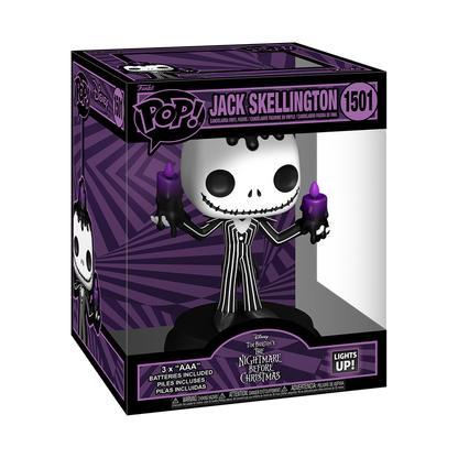 Funko POP! Super Light Up - The Nightmare Before Christmas - Jack Skellington Holding Candles #1501