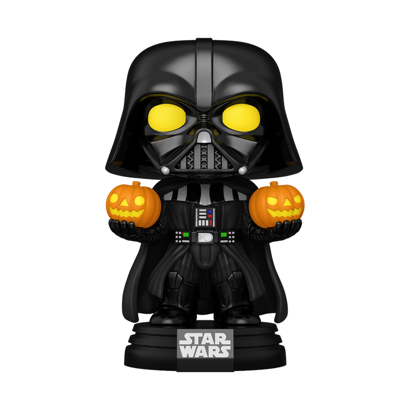 Funko POP! Super Light Up - Star Wars - Darth Vader Holding Pumpkins #727