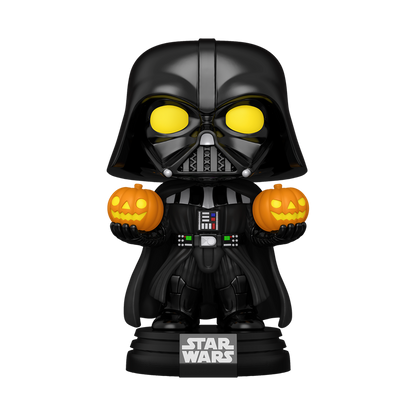 Funko POP! Super Light Up - Star Wars - Darth Vader Holding Pumpkins #727