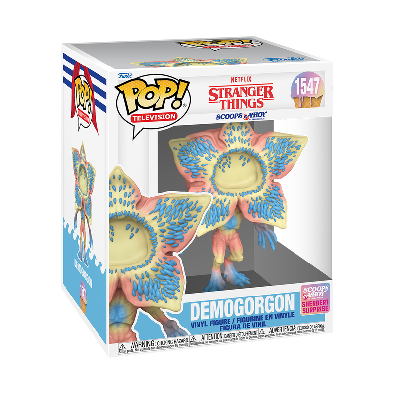 Funko POP! Television: Stranger Things - Demogorgon (Super) (Scoops Ahoy) #1547