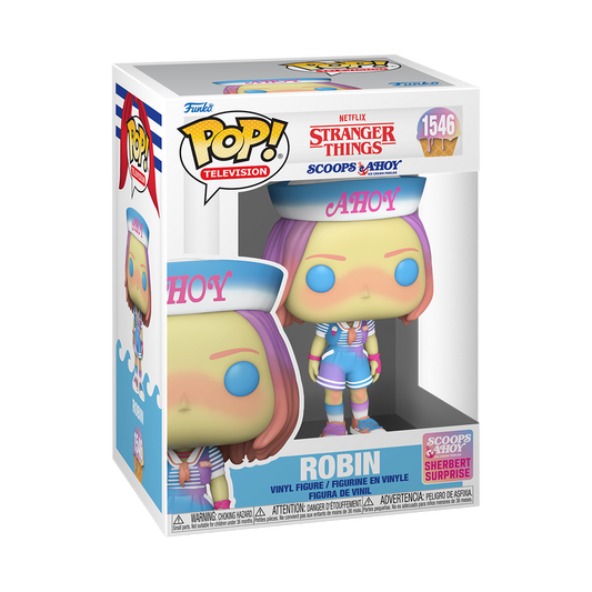 Funko POP! Television: Stranger Things - Robin (Scoops Ahoy) #1546