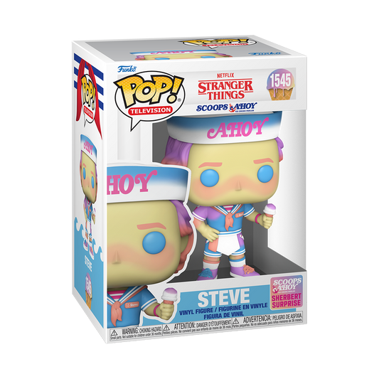 Funko POP! Television: Stranger Things - Steve (Scoops Ahoy) #1545