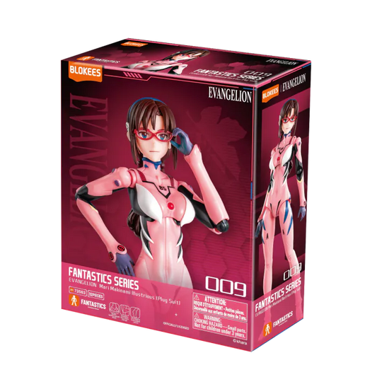 Evangelion: Fantastic Series - Mari Makinami Illustrious (Plug Suit Ver.) - Blokees Model Kit