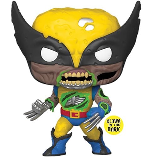 Funko POP! Marvel: Marvel Zombies - Wolverine (Glows in the Dark) #662 (Entertainment Earth Exclusive)