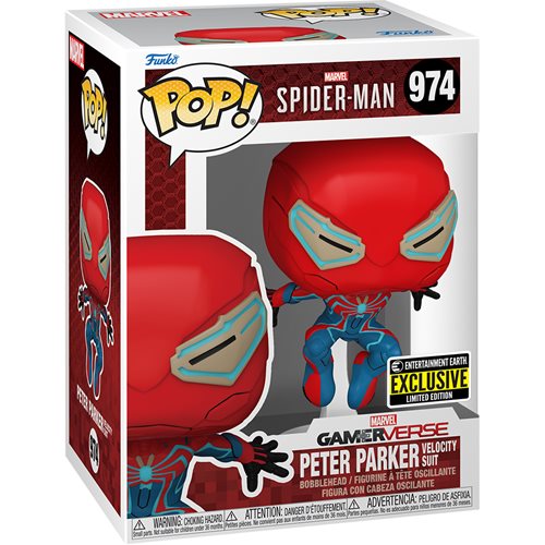 Funko POP! Games: Spider-Man - Peter Parker (Velocity Suit) #974