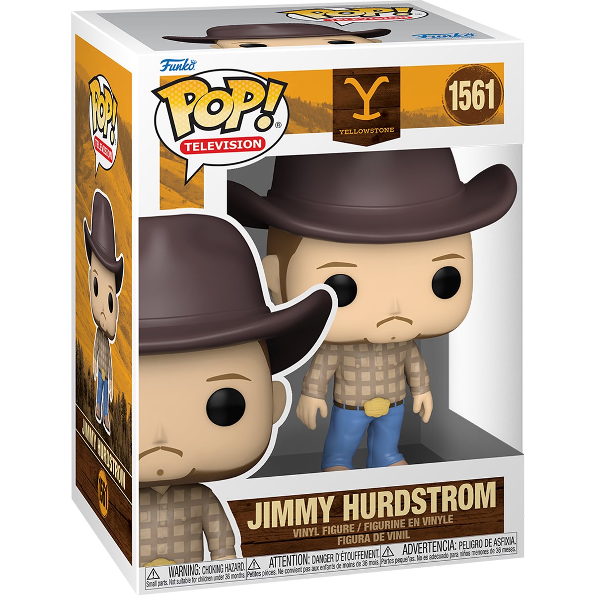 Funko Pop! Television: Yellowstone - Jimmy Hurdstrom #1561