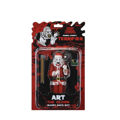 [Pre-Order] Terrifier 3: Art the Clown Santa Suit (Bloody Version) - Toony Terror 6" Action Figure - Videguy Collectibles