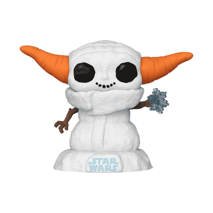 Funko POP! Star Wars: The Mandalorian - Snowman Grogu #748