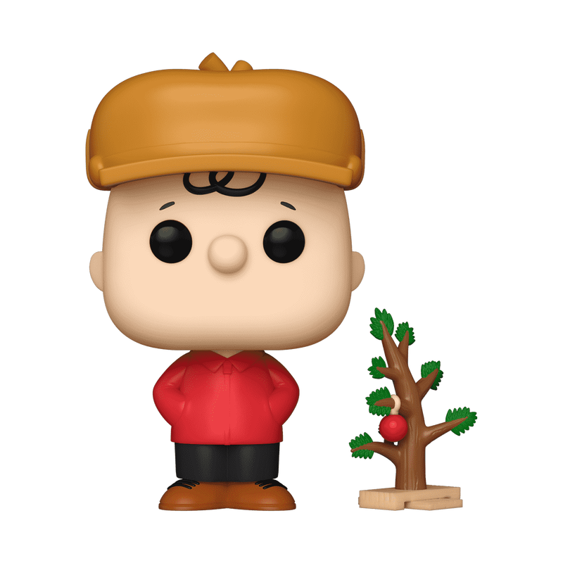 Funko POP! Television: Peanuts - A Charlie Brown Christmas - Charlie Brown with Tree #1627