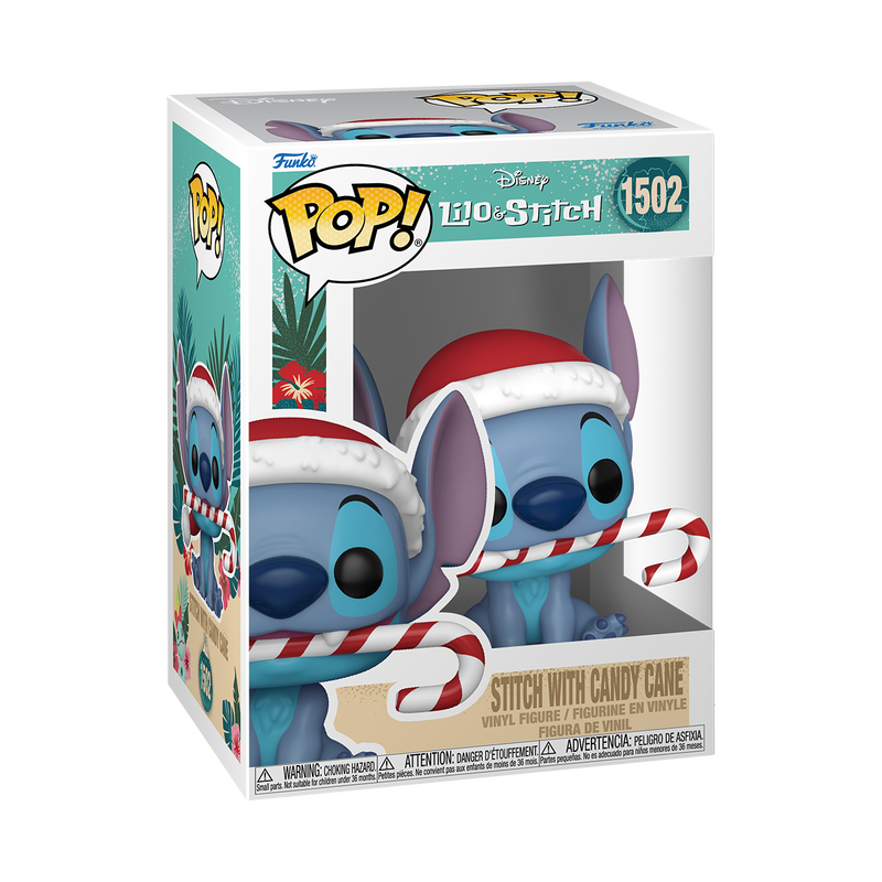 Funko POP! Disney - Lilo & Stitch - Stitch with Candy Cane #1502