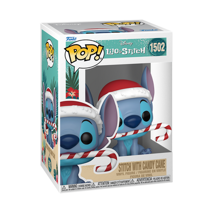 Funko POP! Disney - Lilo & Stitch - Stitch with Candy Cane #1502