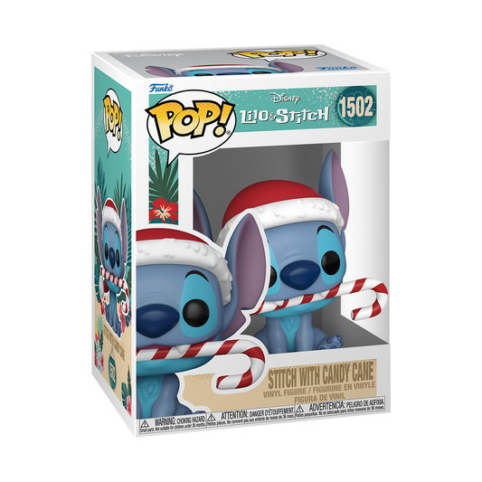 Funko POP! Disney - Lilo & Stitch - Stitch with Candy Cane #1502