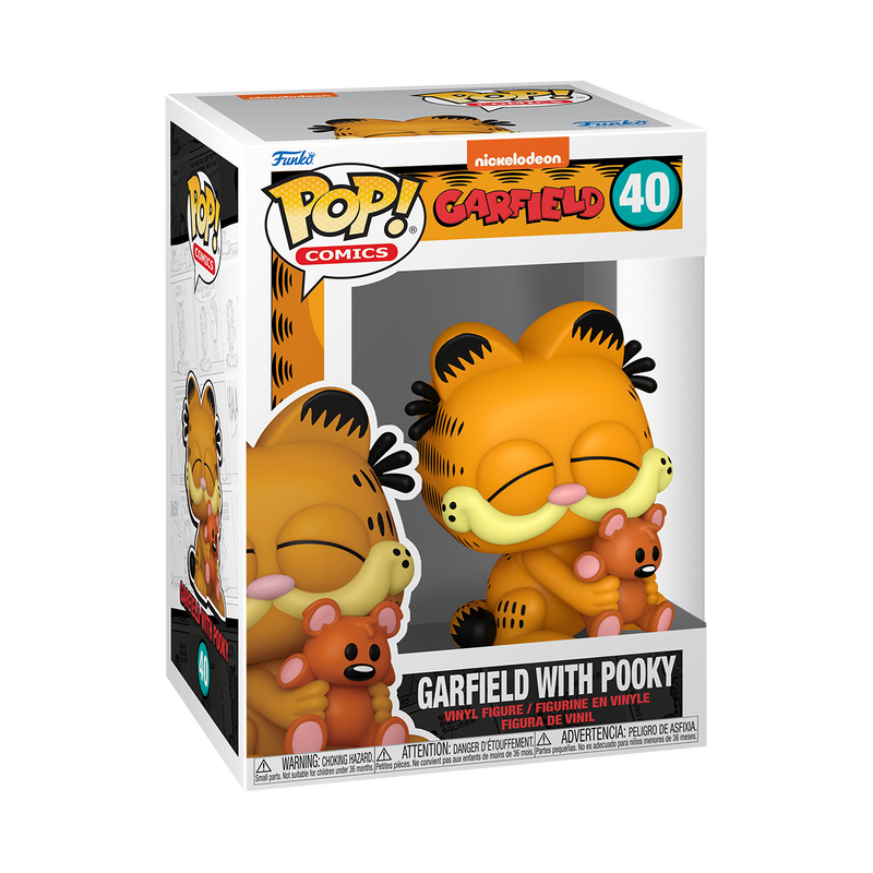 Funko POP! Comics: Garfield - Garfield with Pooky #40